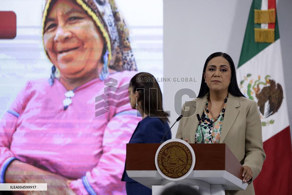 President Claudia Sheinbaum Holds Briefing - Mexico