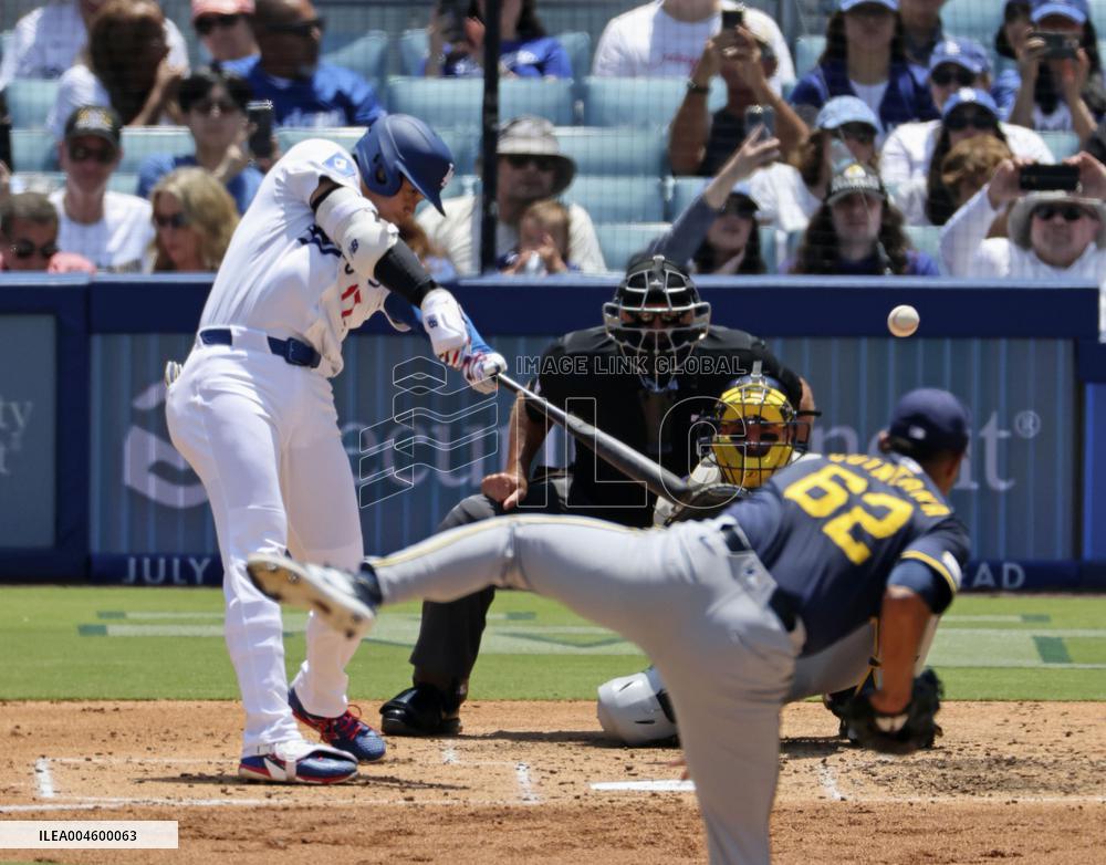 Baseball: Brewers vs. Dodgers