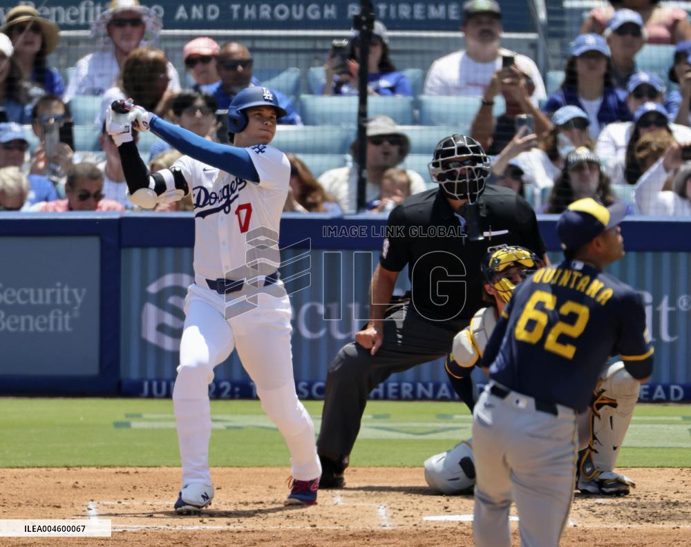 Baseball: Brewers vs. Dodgers