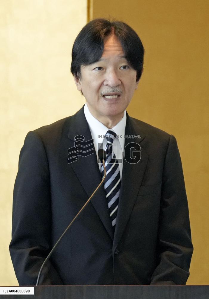 Crown prince at Marine Day event