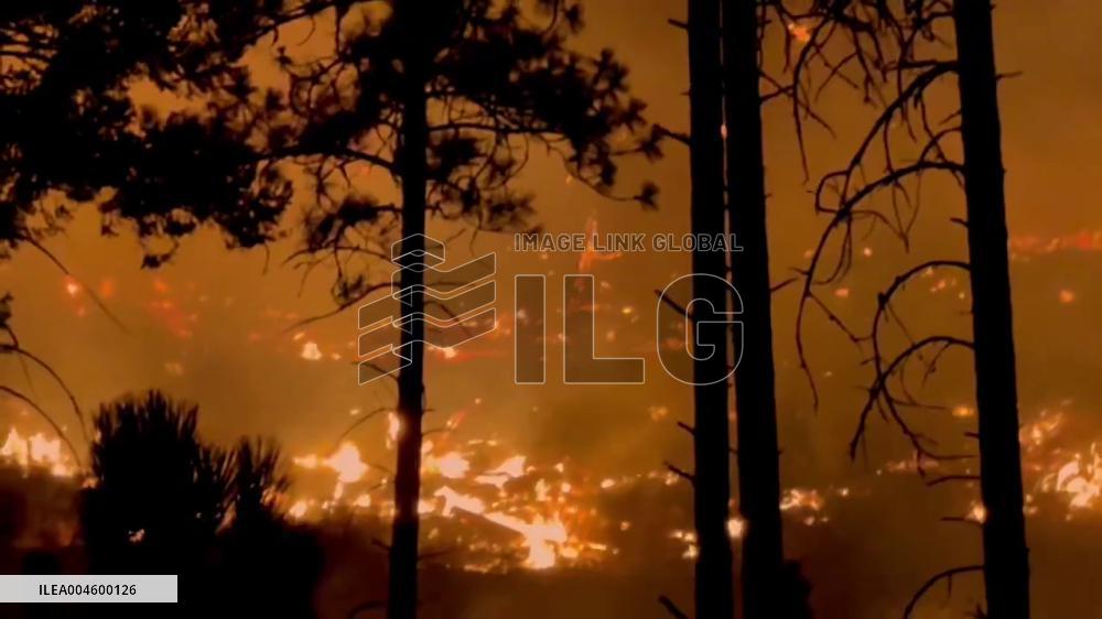US: Lake Spokane Fire in Washington Prompts Level 3 Evacuation Orders
