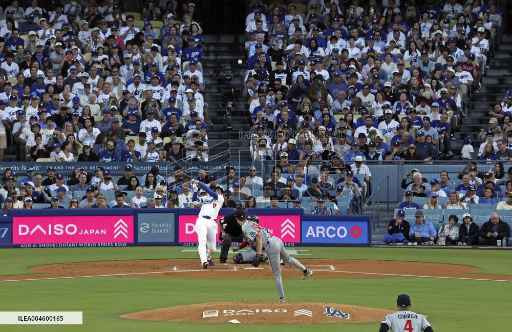 Baseball: Twins vs. Dodgers