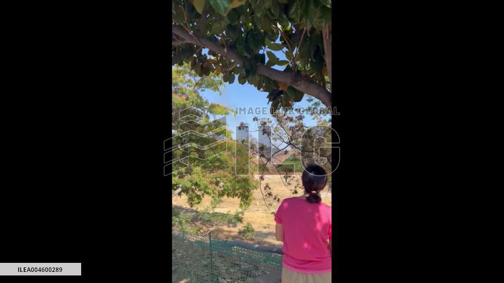 US: Brush Fire Erupts in El Sereno, Los Angeles, Leaving One Injured