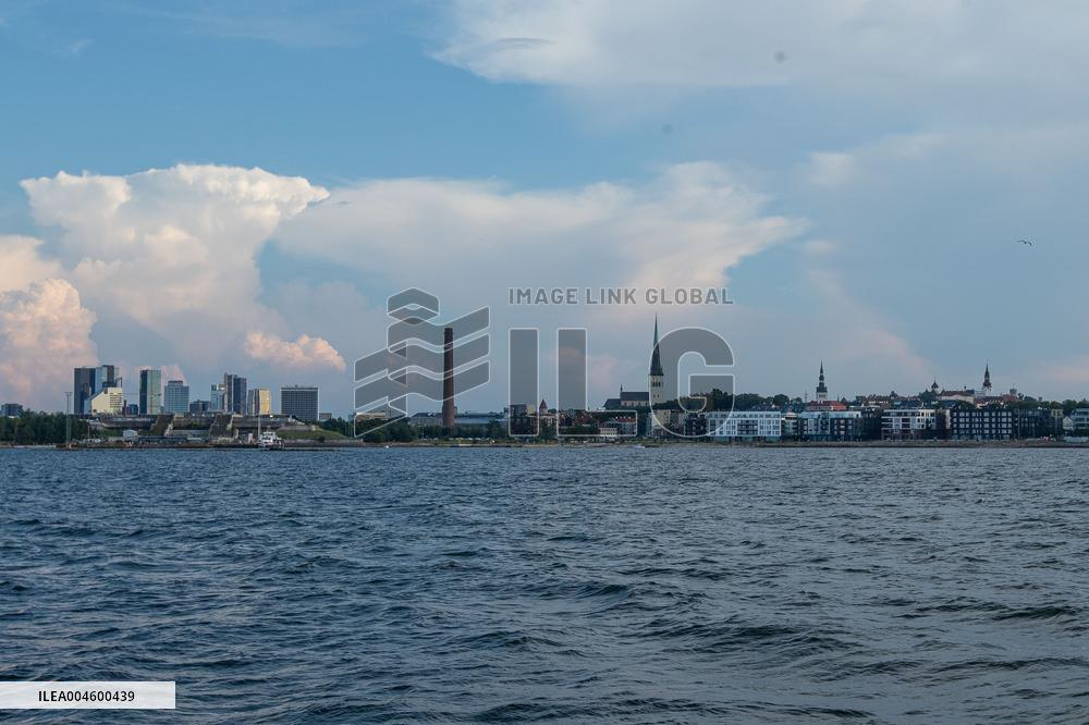 Sailing on Tallinn Bay