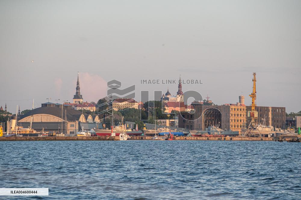Sailing on Tallinn Bay