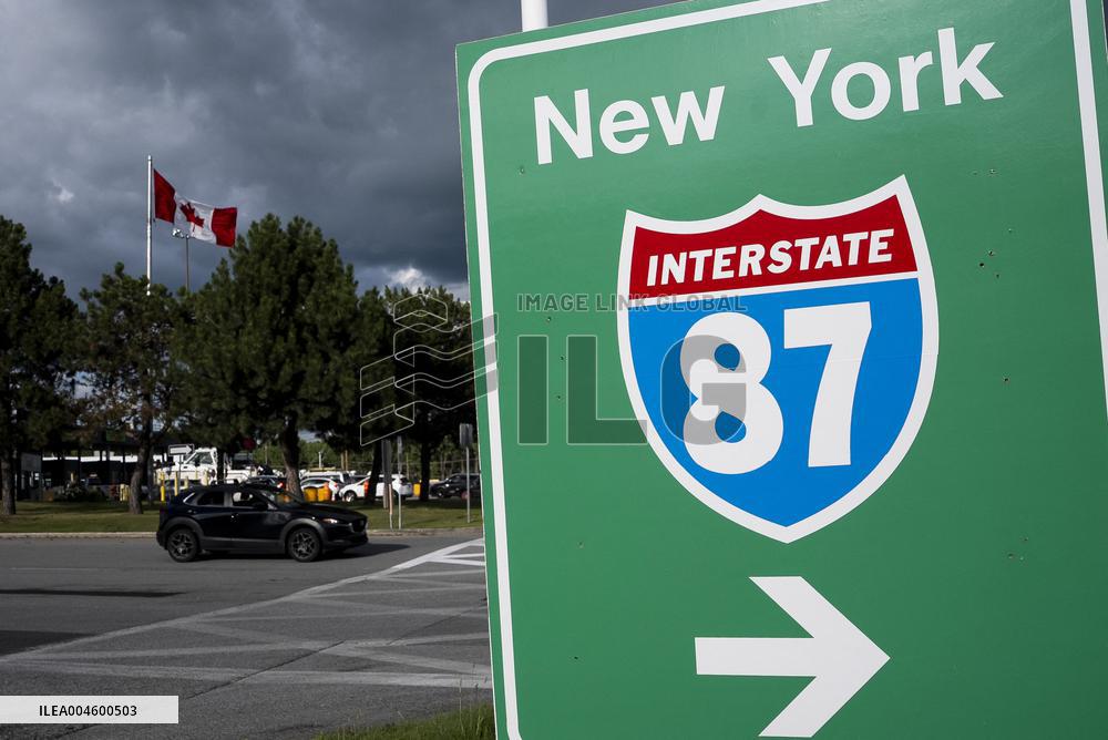 United Stades And Canada Border - Canada