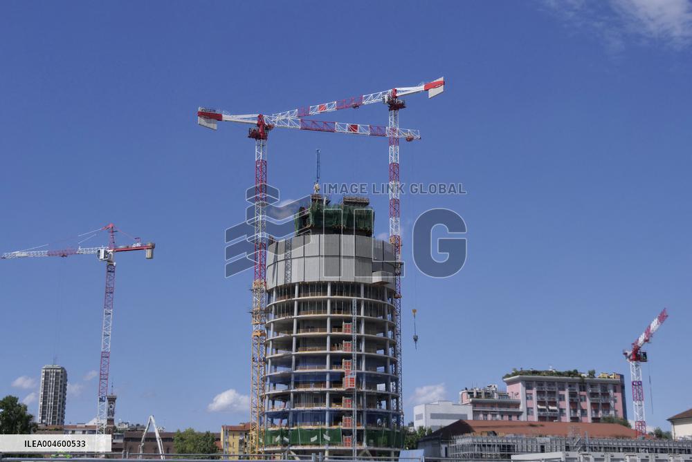 Work progresses on the Olympic Village - Milan