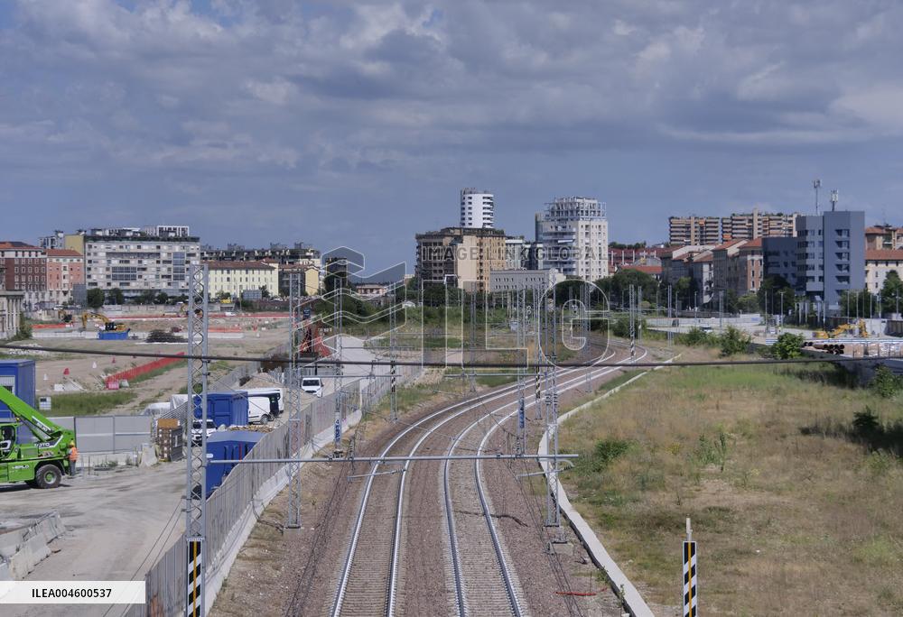 Work progresses on the Olympic Village - Milan