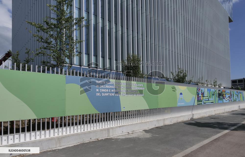 Work progresses on the Olympic Village - Milan