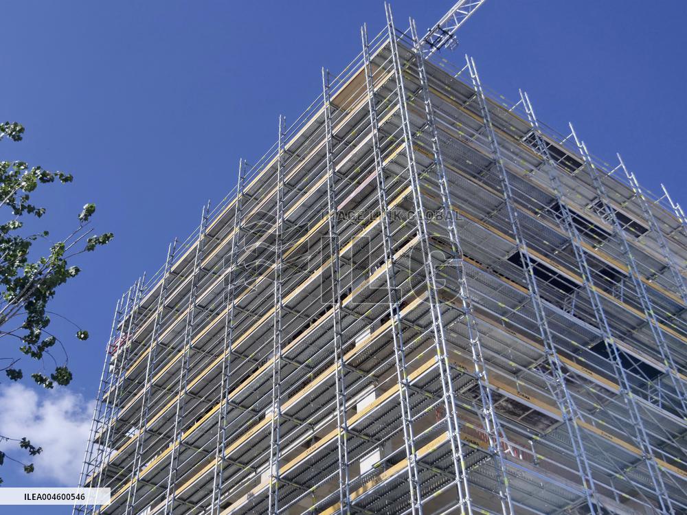 Work progresses on the Olympic Village - Milan