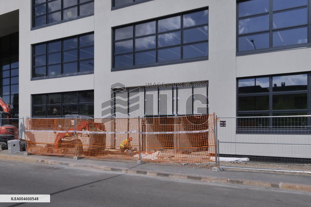 Work progresses on the Olympic Village - Milan