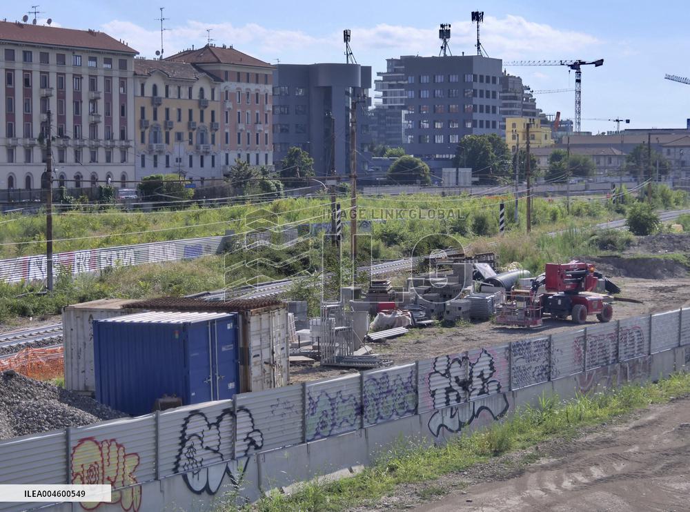 Work progresses on the Olympic Village - Milan