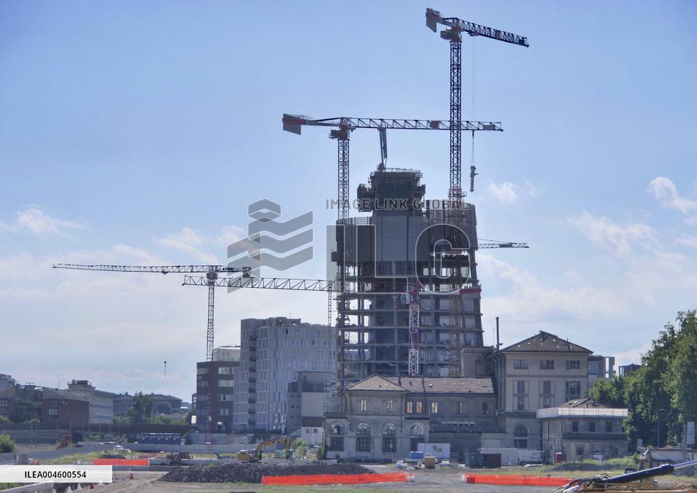 Work progresses on the Olympic Village - Milan