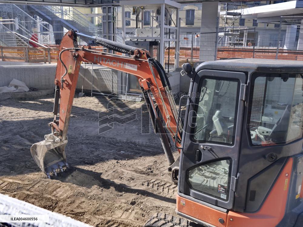 Work progresses on the Olympic Village - Milan