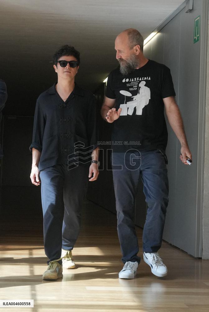 Jamie Cullum Press Conference At 60th San Sebastian Jazzaldia - Spain