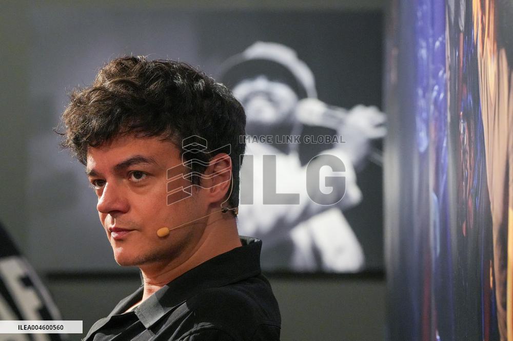 Jamie Cullum Press Conference At 60th San Sebastian Jazzaldia - Spain