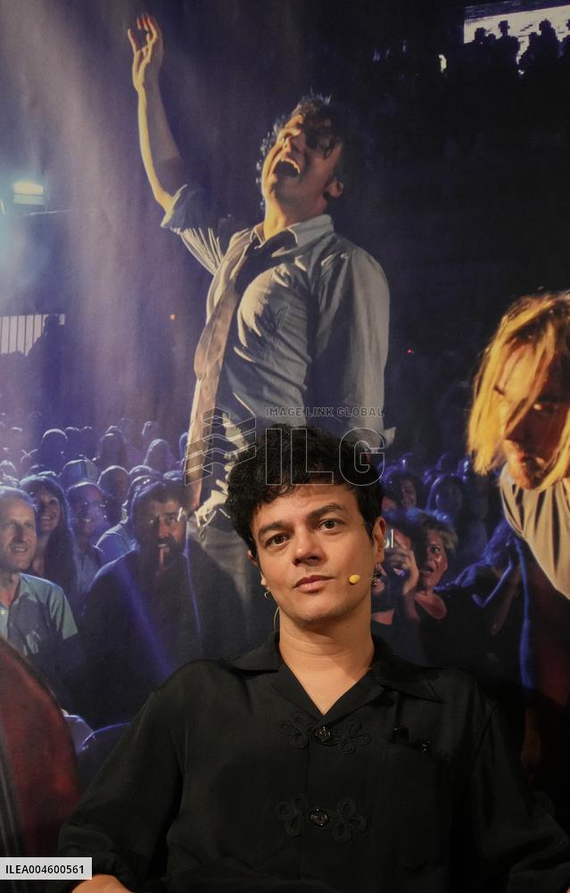 Jamie Cullum Press Conference At 60th San Sebastian Jazzaldia - Spain