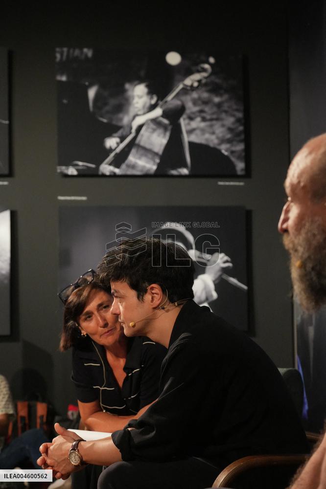 Jamie Cullum Press Conference At 60th San Sebastian Jazzaldia - Spain