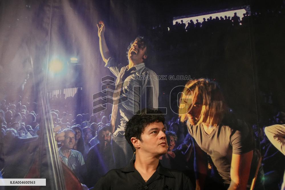 Jamie Cullum Press Conference At 60th San Sebastian Jazzaldia - Spain