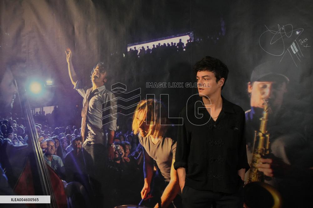 Jamie Cullum Press Conference At 60th San Sebastian Jazzaldia - Spain