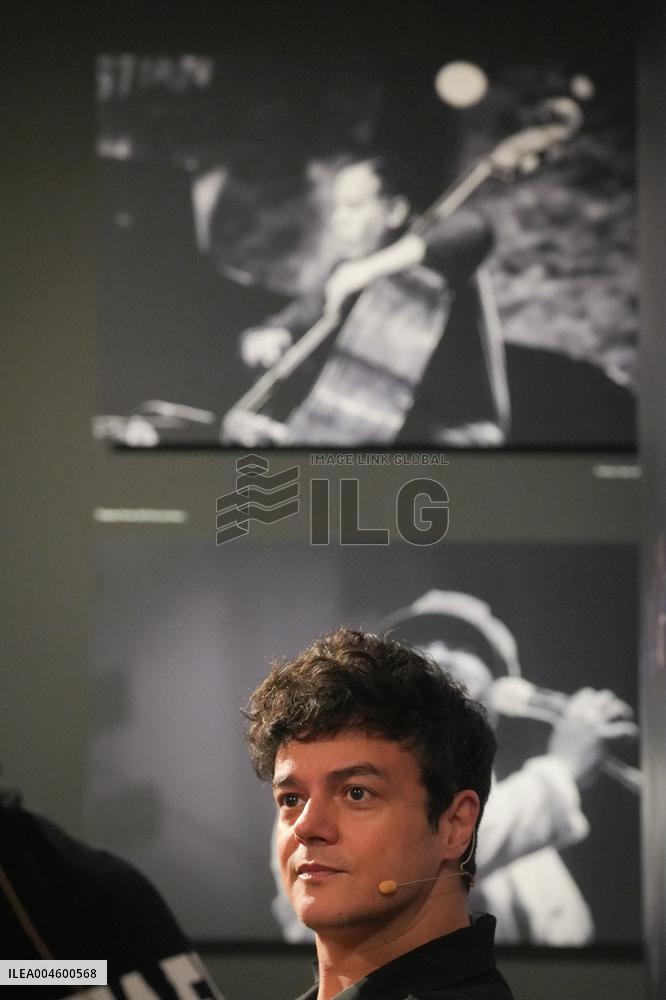 Jamie Cullum Press Conference At 60th San Sebastian Jazzaldia - Spain