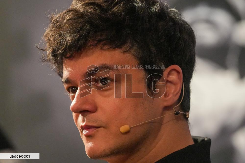 Jamie Cullum Press Conference At 60th San Sebastian Jazzaldia - Spain