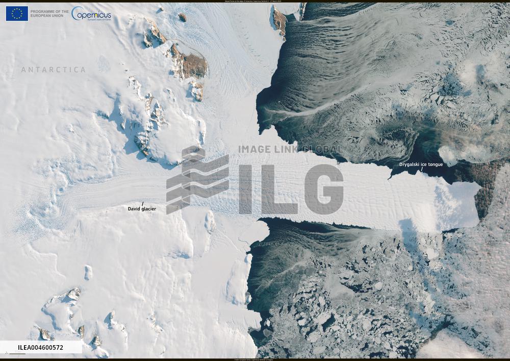 Glacial forces at the edge of Antarctica