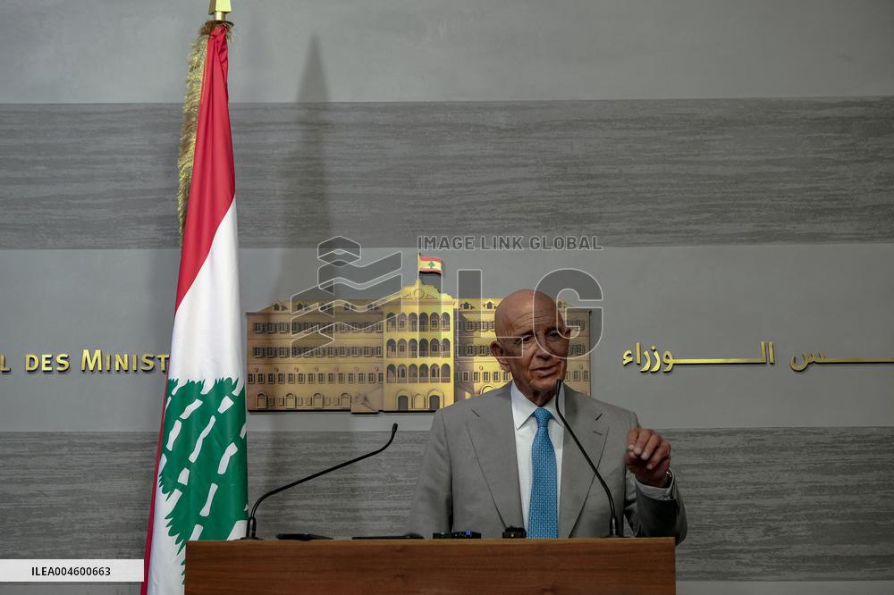 US Special Envoy In Beirut - Lebanon