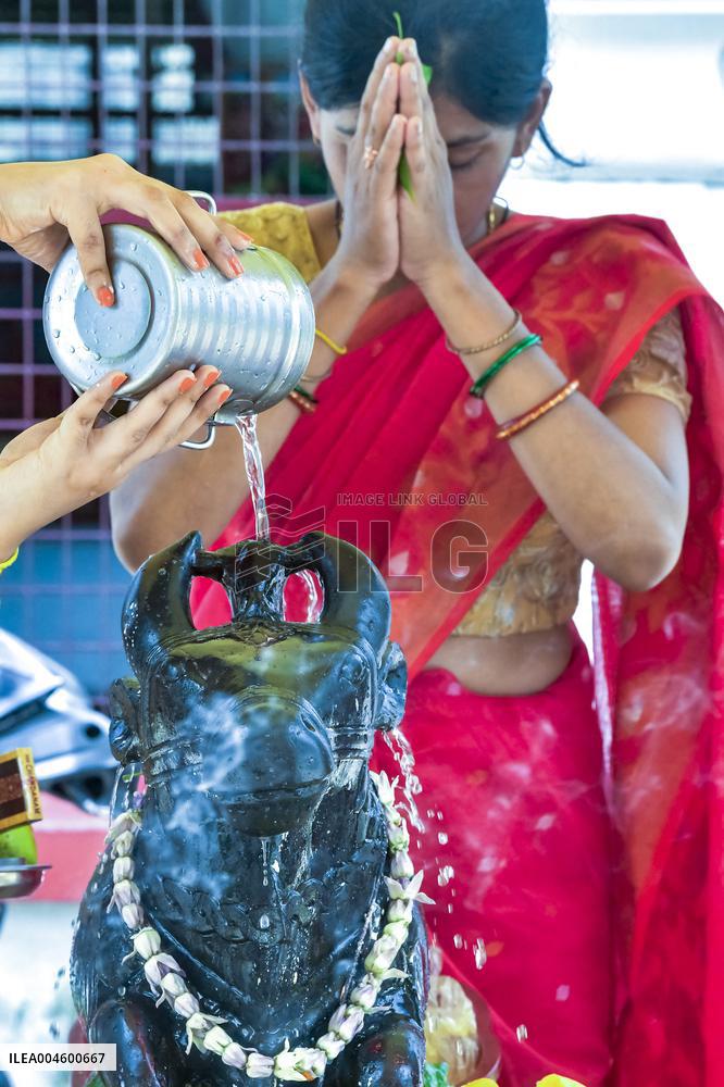 Worship of Lord Shiva - India