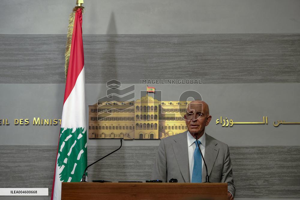 US Special Envoy In Beirut - Lebanon