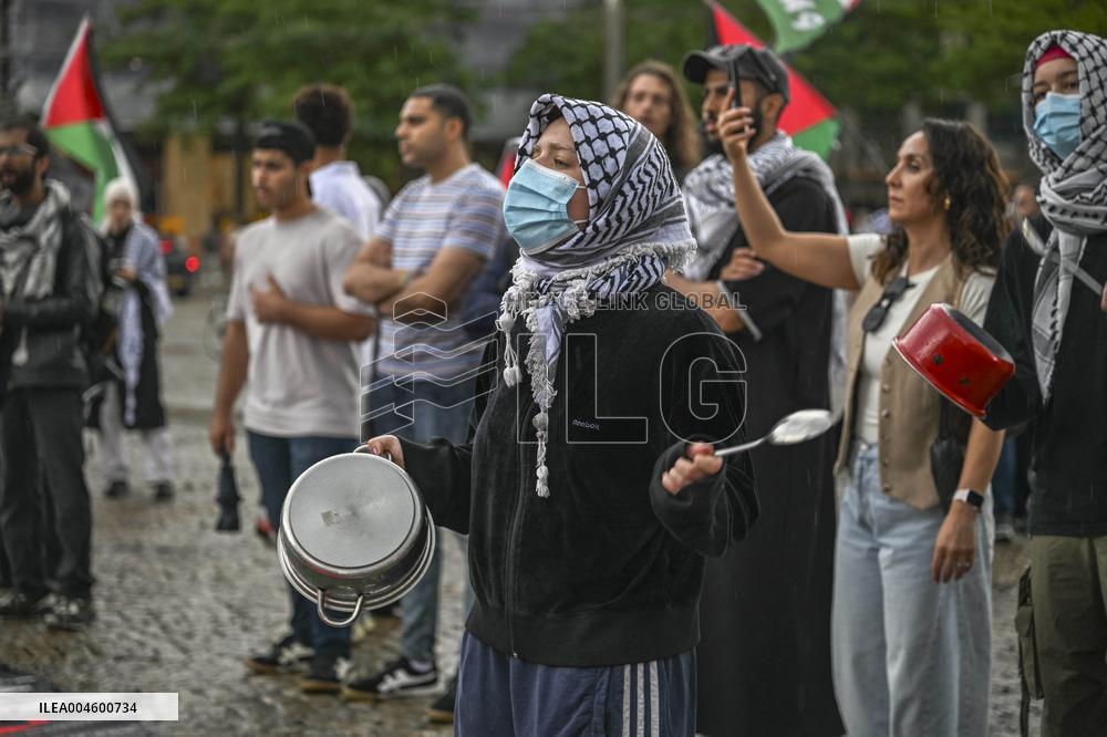 Pro-Palestinian Protest - Amsterdam