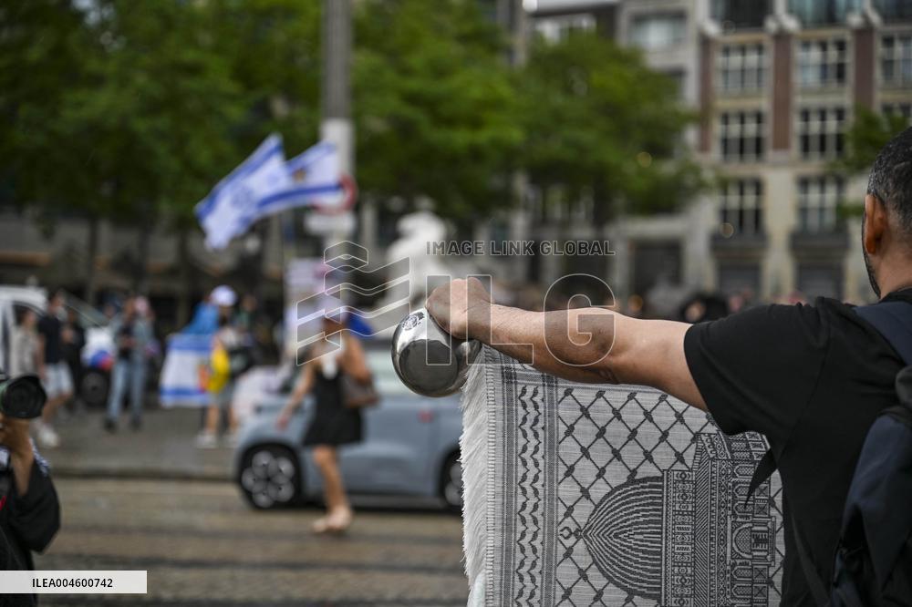 Pro-Palestinian Protest - Amsterdam