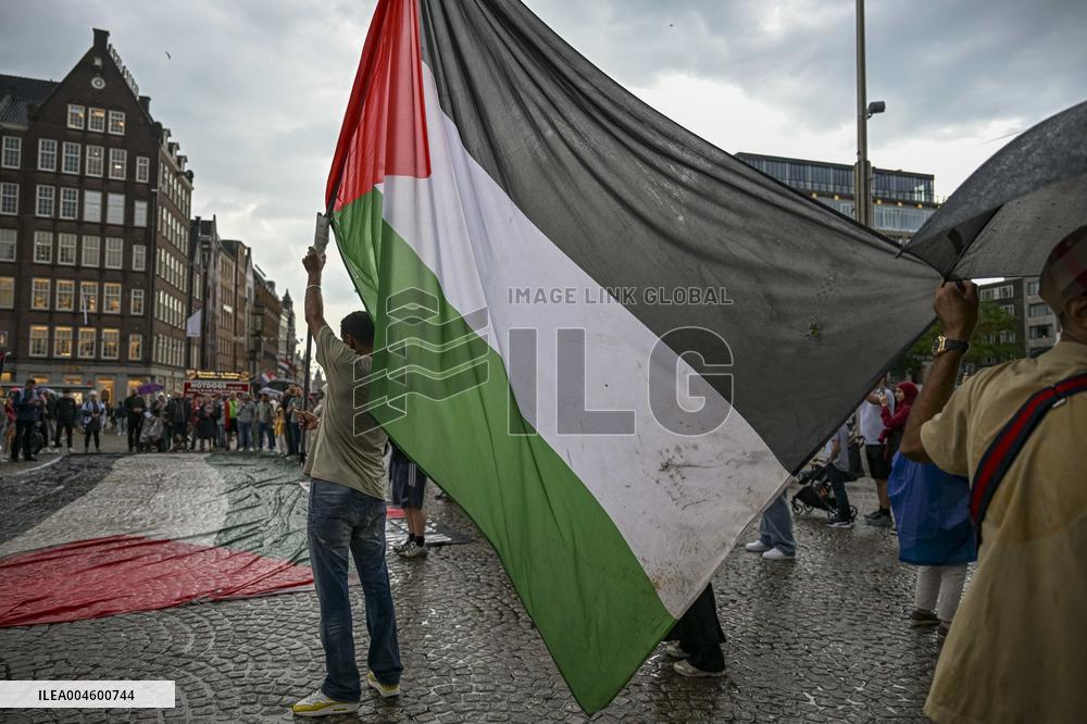 Pro-Palestinian Protest - Amsterdam