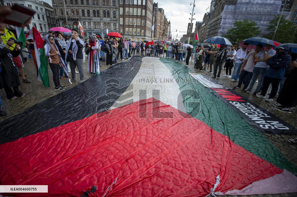 Pro-Palestinian Protest - Amsterdam