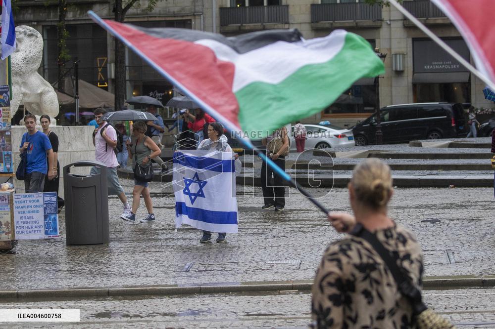 Pro-Palestinian Protest - Amsterdam