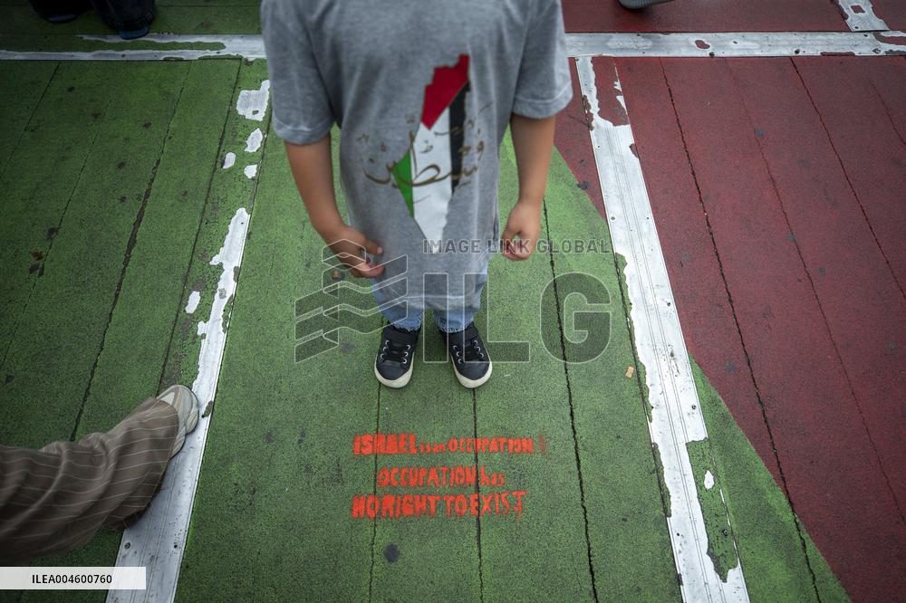 Pro-Palestinian Protest - Amsterdam