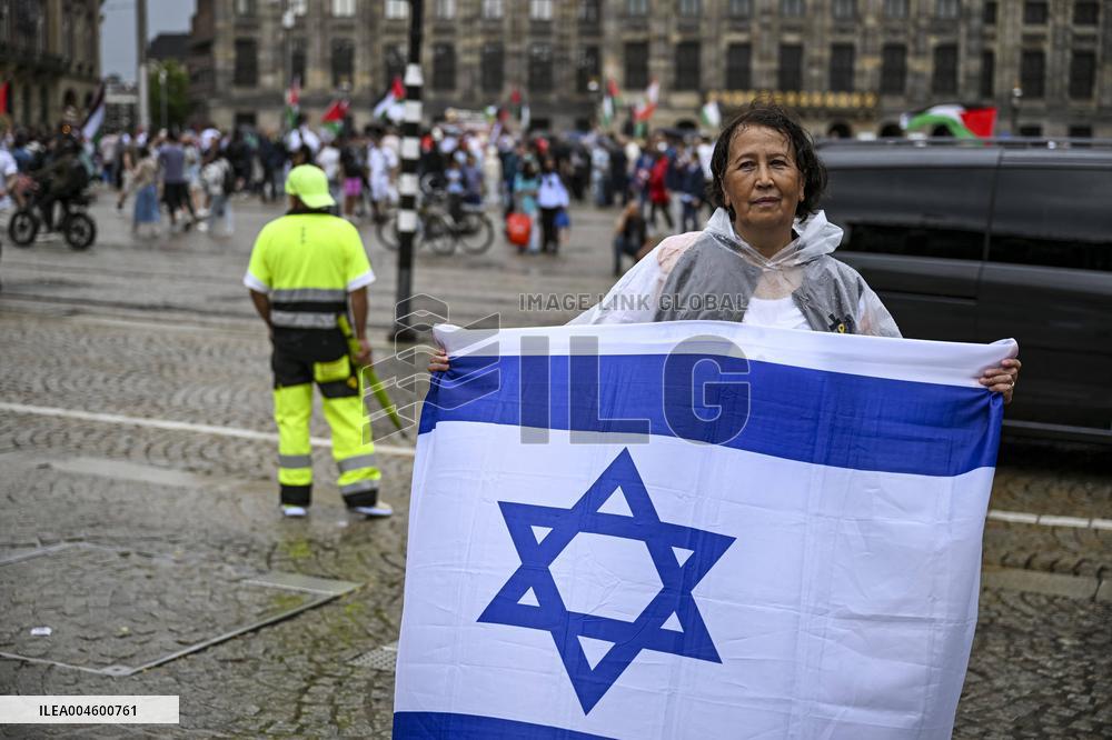 Pro-Palestinian Protest - Amsterdam
