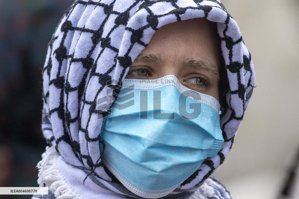 Pro-Palestinian Protest - Amsterdam