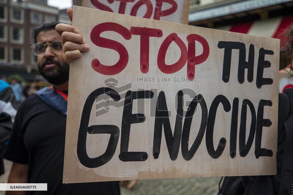 Pro-Palestinian Protest - Amsterdam