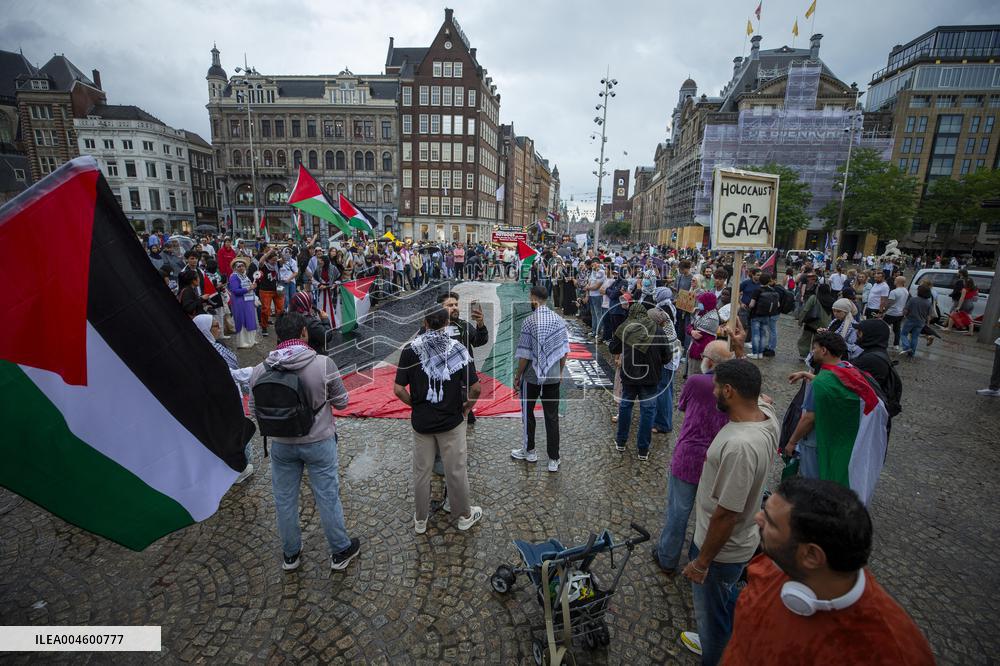 Pro-Palestinian Protest - Amsterdam