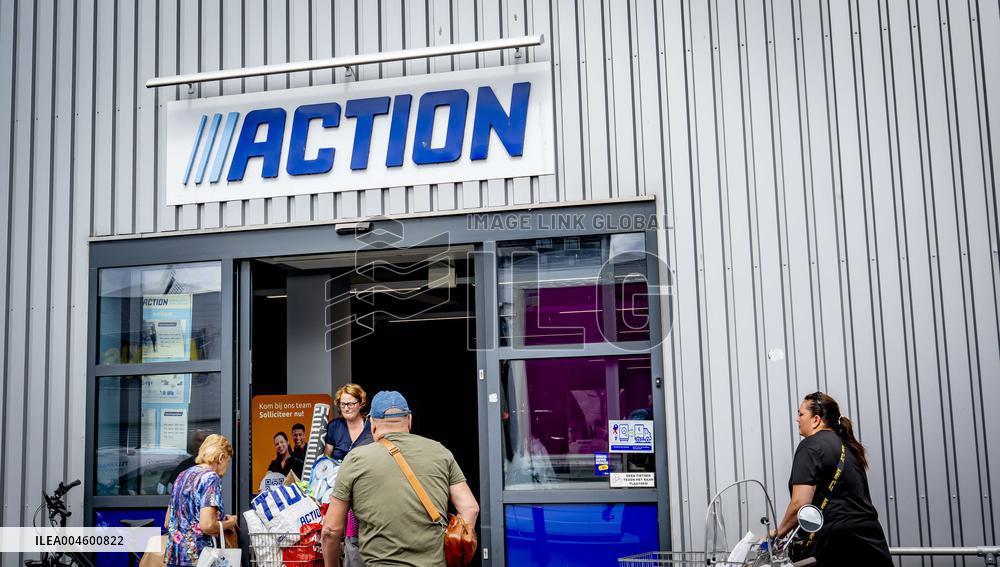 Action Store And Logo Illustrations - Netherlands