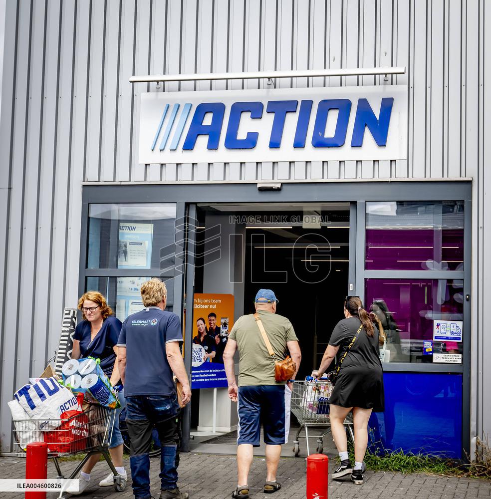 Action Store And Logo Illustrations - Netherlands