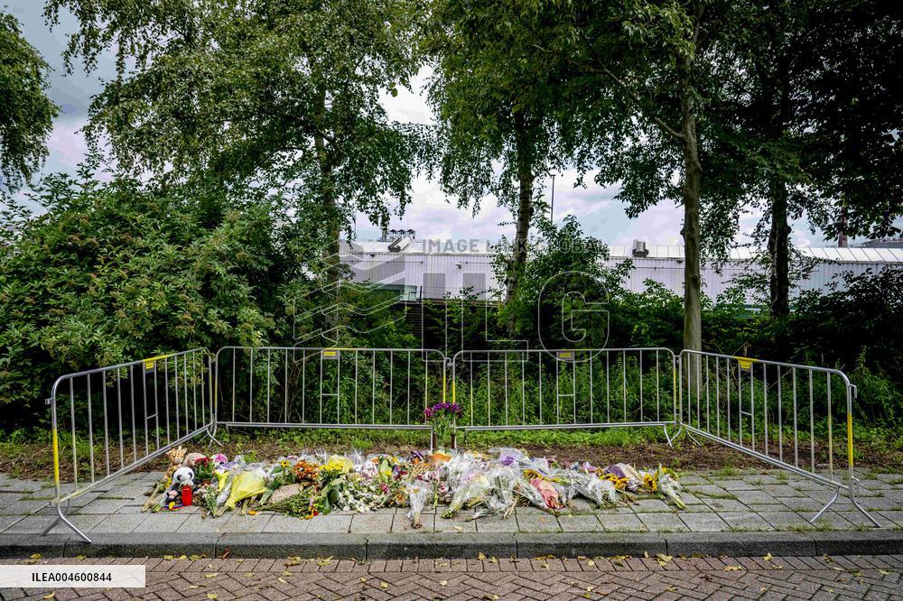 Flowers At Scene Of Feminicide - Netherlands
