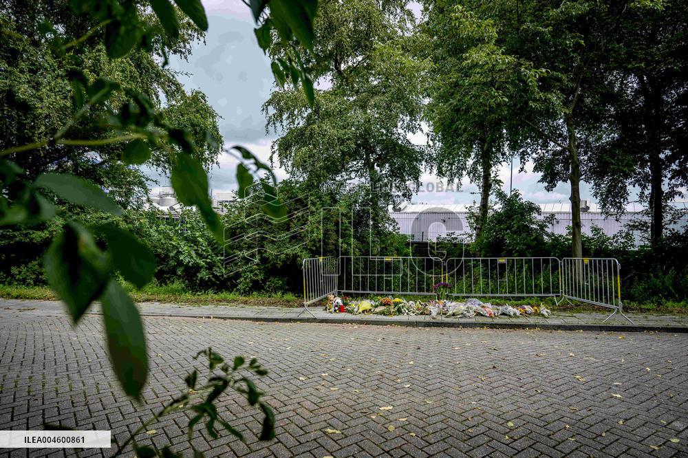 Flowers At Scene Of Feminicide - Netherlands