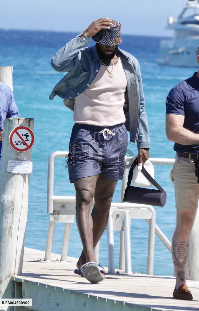 Lebron James Spotted At Club 55 - Saint Tropez