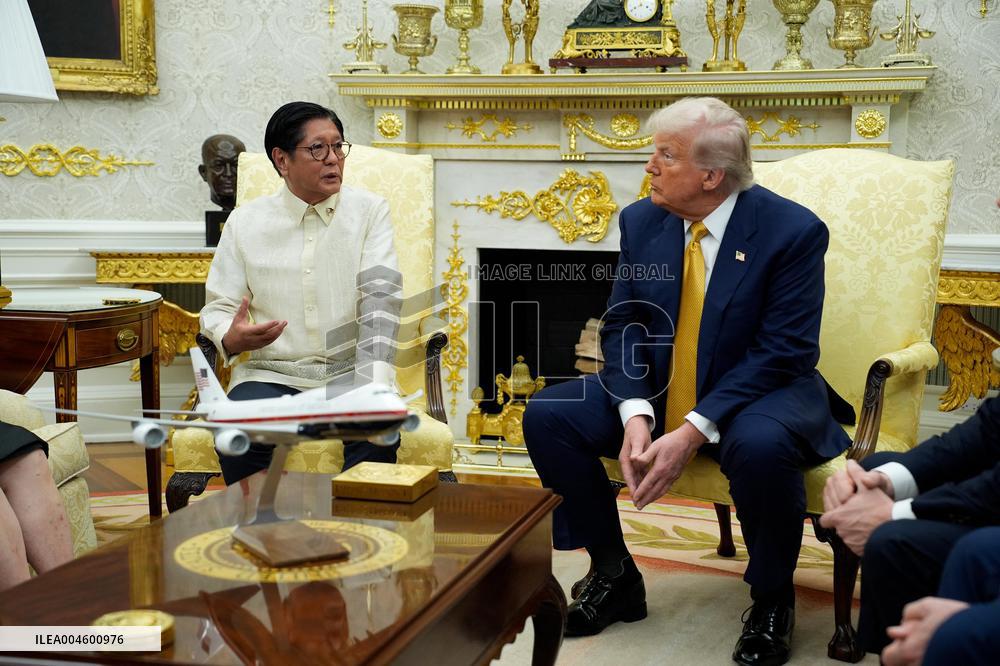 Donald Trump Meets Ferdinand Marcos Jr - Washington