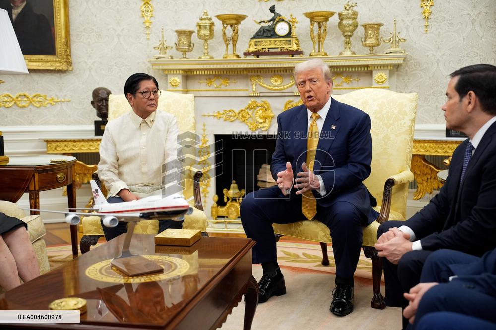 Donald Trump Meets Ferdinand Marcos Jr - Washington