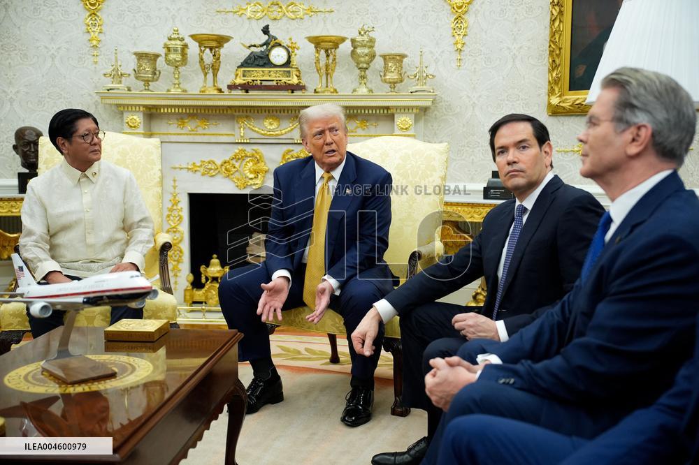 Donald Trump Meets Ferdinand Marcos Jr - Washington