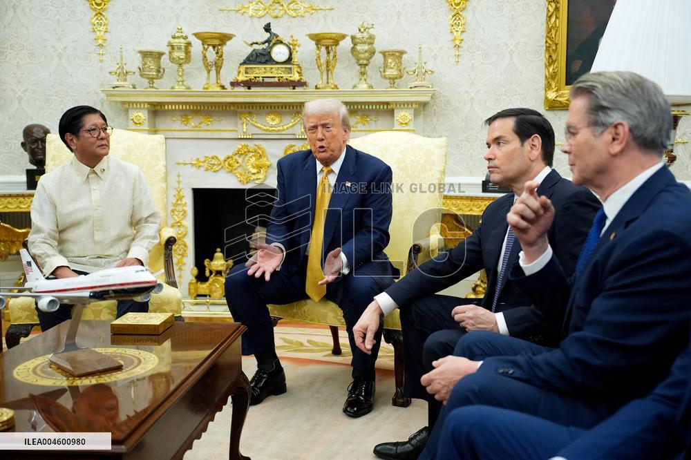 Donald Trump Meets Ferdinand Marcos Jr - Washington