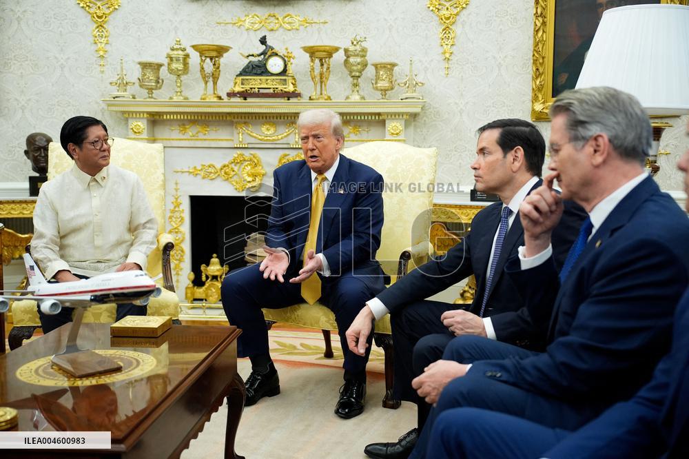 Donald Trump Meets Ferdinand Marcos Jr - Washington